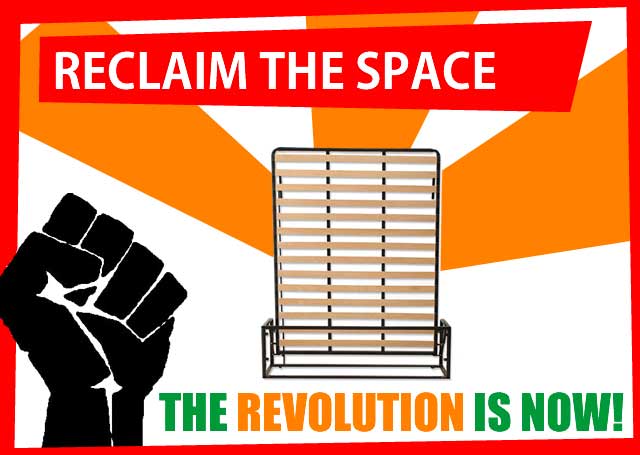 The space saving revolution! Reclaim the space, from £249, the revolution is now!