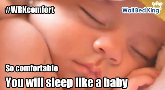 #WBKcomfort So comfortable you will sleep like a baby