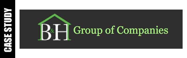 B&H Properties Case Study B&H Properties Logo