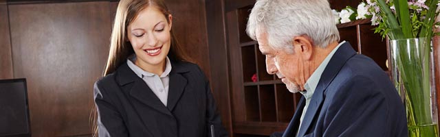 Wall beds in care homes Care home resident checking in