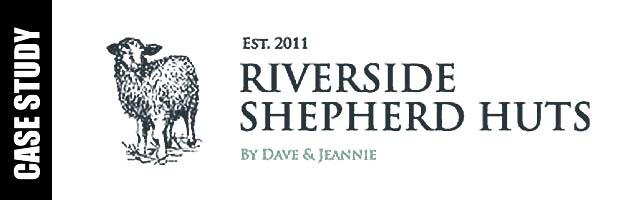Riverside Shepherd Huts Case Study Riverside Shepherd Huts Logo